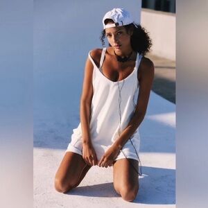 ▪️NWT Free People Hot Shot Mini Dress - in White